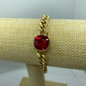 Pulsera piedra roja